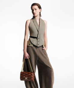 Louis Vuitton GO-14 MM Tan Bag For Women M23601- 9.1 Inches/ 23 Cm - Image 5