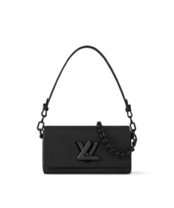 Louis Vuitton Twist West Black For Women 24cm/9.3in – M25336