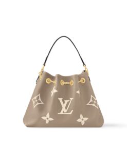 Louis Vuitton LV Bundle Monogram Empreinte Grey/Cream For Women 28cm/11in M25453