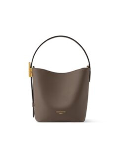Louis Vuitton All In BB Low Key Bucket Bag 6.3in/ 16cm Smoke Gold Hardware For Women M25544
