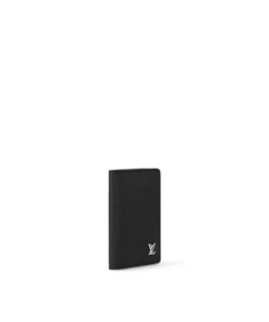Alternative view of Louis Vuitton Pocket Organizer Taiga Black, Men’s Wallet 4.3in/11cm LV M30283