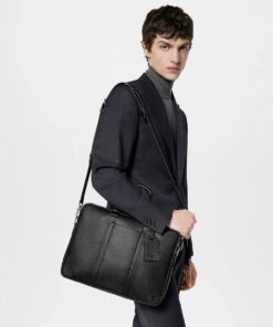 Alternative view of Louis Vuitton Porte-Documents Voyage PM Black for Men 36.5cm/14.4in M30925