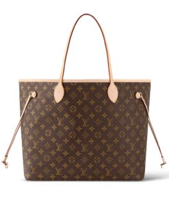 Louis Vuitton Neverfull GM Tote Bag 15.4in/ 39cm Beige Monogram Gold Hardware For Women M40990