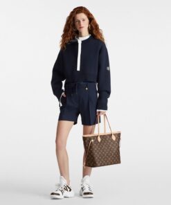 Alternative view of Louis Vuitton Neverfull MM Tote Bag 12.2in/ 31cm Brown Monogram Canvas Gold Hardware For Women M40995