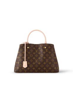 Louis Vuitton Montaigne MM Monogram Canvas Brown For Women 13in/33cm M41056