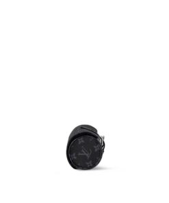 Louis Vuitton 3 Watch Case in Monogram Eclipse Canvas 7.9in/20cm LV M43385 - Image 8