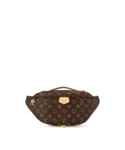 Louis Vuitton Bumbag 14.5in/ 37cm Brown Monogram Gold Hardware For Women M43644