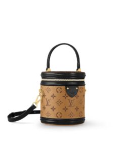 Louis Vuitton Cannes Monogram Reverse Canvas Brown For Women 5.9in/15cm LV M43986 - Image 5