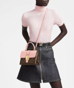 Alternative view of Louis Vuitton Locky BB Monogram Canvas Rose Poudre Pink For Women, Shoulder And Crossbody Bags 7.9in/20cm LV M44080