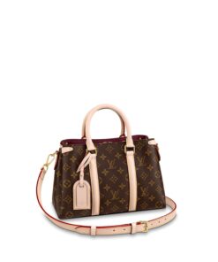 Louis Vuitton Soufflot BB Monogram Canvas Pink And Brown For Women M44815