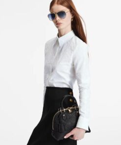 Alternative view of Louis Vuitton Neo Alma BB Top Handle Bag 9.8in/ 25cm Black Monogram Empreinte Gold Hardware For Women M44829