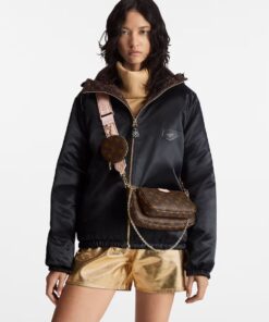 Alternative view of Louis Vuitton Multi Pochette Accessoire Shoulder Bag 9.4in/ 24cm Pink Monogram Canvas Gold Hardware For Women M44840