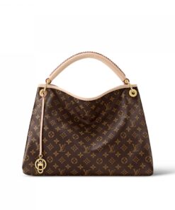 Louis Vuitton Artsy MM Tote Bag 16.1in/ 41cm Brown Monogram Canvas Gold Hardware For Women M44869