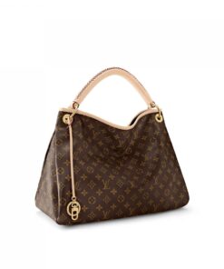 Louis Vuitton Artsy MM Tote Bag 16.1in/ 41cm Brown Monogram Canvas Gold Hardware For Women M44869 - Image 5