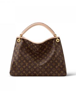 Louis Vuitton Artsy MM Tote Bag 16.1in/ 41cm Brown Monogram Canvas Gold Hardware For Women M44869 - Image 6