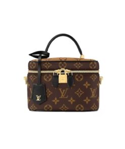 Louis Vuitton Vanity PM Monogram And Monogram Reverse Canvas By Nicolas Ghesquiere For Women 7.5in/19cm M45165