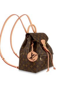 Alternative view of Louis Vuitton Montsouris NM PM Backpack Beige For Women 13in/ 33cm M45501