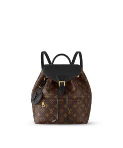 Louis Vuitton Montsouris NM PM Backpack Black For Women 33cm/13in M45515