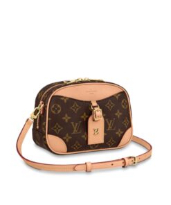 Louis Vuitton Deauville Mini Monogram Canvas By Nicolas Ghesquiere For Women, 8.3in/22cm – M45528