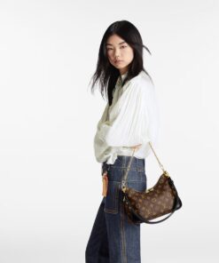 Alternative view of Louis Vuitton Boulogne Monogram Canvas Black For Women, Shoulder Bags 10.2in/ 26cm LV M45831