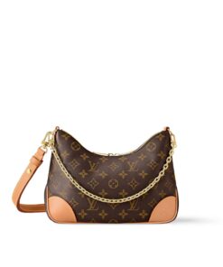 Louis Vuitton Boulogne PM Bag Brown For Women 10.2in/26cm M45832