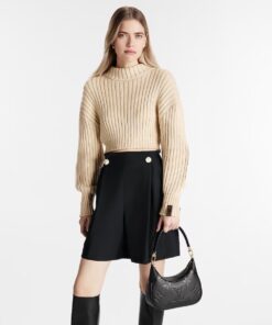 Alternative view of Louis Vuitton Bagatelle Monogram Empreinte Black For Women, Shoulder And Crossbody Bags 22cm/8.7in LV M46002