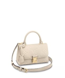 Louis Vuitton Madeleine BB Monogram Empreinte Creme Beige For Women, Shoulder and Crossbody Bags 9.4in/24cm LV M46008