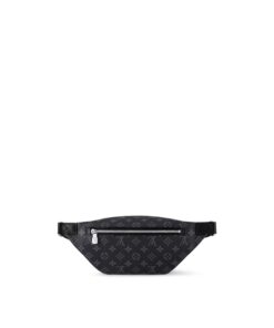 Louis Vuitton Discovery PM Bumbag 17.3in/ 44cm Monogram Eclipse Canvas Silver Hardware For Men M46035 - Image 10
