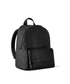 Louis Vuitton Racer Backpack Monogram Shadow Black 16.1in/41cm For Men M46109