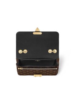 Louis Vuitton Marceau Monogram Canvas Black For Women, Shoulder and Crossbody Bags 9.6in/24.5cm LV M46126 - Image 7