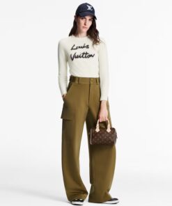 Alternative view of Louis Vuitton Speedy Bandouliere 20 Top Handle Bag 7.9in/ 20cm Black Monogram Canvas Gold Hardware For Women M46234