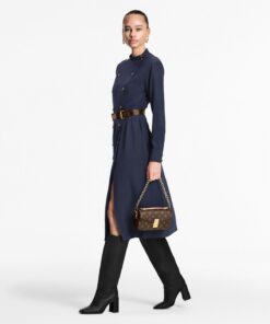 Alternative view of Louis Vuitton Pochette Metis East West Shoulder Bag 8.5in/ 21.5cm Brown Monogram Canvas Gold Hardware For Women M46279