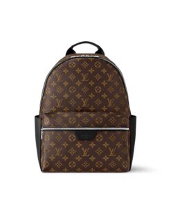 Louis Vuitton Discovery PM Backpack 15in/ 38cm Brown/ Black Monogram Palladium Hardware For Men M46684