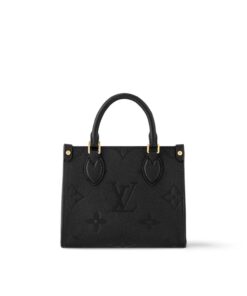 Louis Vuitton OnTheGo BB Monogram Empreinte Black For Women, 18cm/7.1in – M46993
