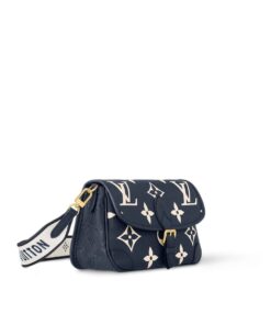 Alternative view of Louis Vuitton Diane Monogram Navy/Crème For Women, 9.4in/24cm M47161