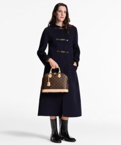 Alternative view of Louis Vuitton Alma PM Top Handle Bag 12.6in/ 32cm Brown Gold Hardware For Women M53151
