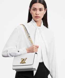 Alternative view of Louis Vuitton Twist Epi White For Women, Shoulder And Crossbody Bags 9in/23cm