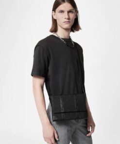 Alternative view of Louis Vuitton Trunk Messenger Taurillon Monogram Black Bag For Men, Shoulder and Crossbody Bags 9.4in/21cm LV M57726