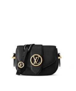 Louis Vuitton Pont 9 Soft PM Black For Women M58727 8.3 in/21cm
