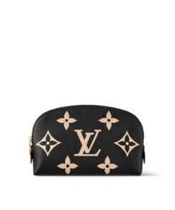 Louis Vuitton Cosmetic PM Pouch Bag Black For Women 7,5in/19cm M59086