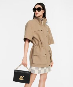 Alternative view of Louis Vuitton Twist MM Monogram Flower Black for Women, Shoulder and Crossbody Bags 9.1in/23cm M59402