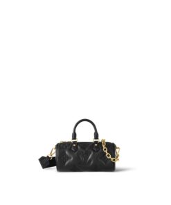 Louis Vuitton Papillon BB Bag Classic Monogram For Women 20cm Black LV M59800