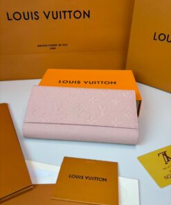 Alternative view of Louis Vuitton Sarah Wallet Combines Monogram Empreinte Rose Ballerine Pink For Women M61291
