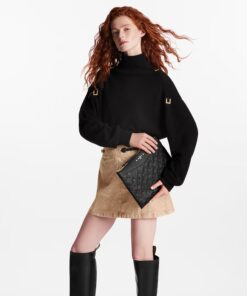 Alternative view of Louis Vuitton Daily Pouch Monogram Empreinte Black For Women 11.6in/29.5cm LV M62937