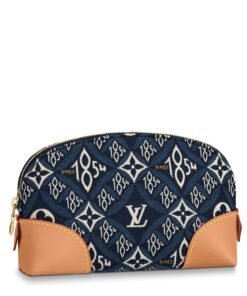 Louis Vuitton Since 1854 Pochette Cosmetique PM Bag Blue 19 cm/ 7.5 in