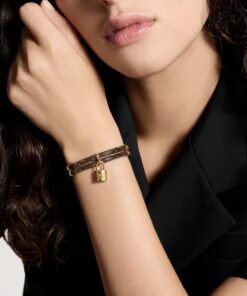 Alternative view of Louis Vuitton Keep It Twice Bracelet Brown For Women