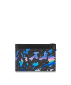 Louis Vuitton Pochette To Go Monogram Eclipse Canvas Black For Men 11.8in/30cm M81848 - Image 6