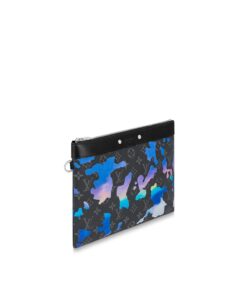 Alternative view of Louis Vuitton Pochette To Go Monogram Eclipse Canvas Black For Men 11.8in/30cm M81848