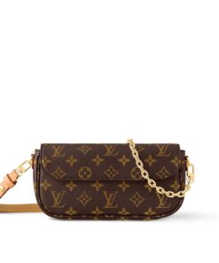 Louis Vuitton Wallet On Chain Ivy Brown For Women 23.5cm / 9.3in M81911