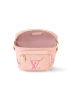 Louis Vuitton Mini Bumbag Gradient Pink For Women M82347- 6.7 Inches/ 17 Cm - Image 4